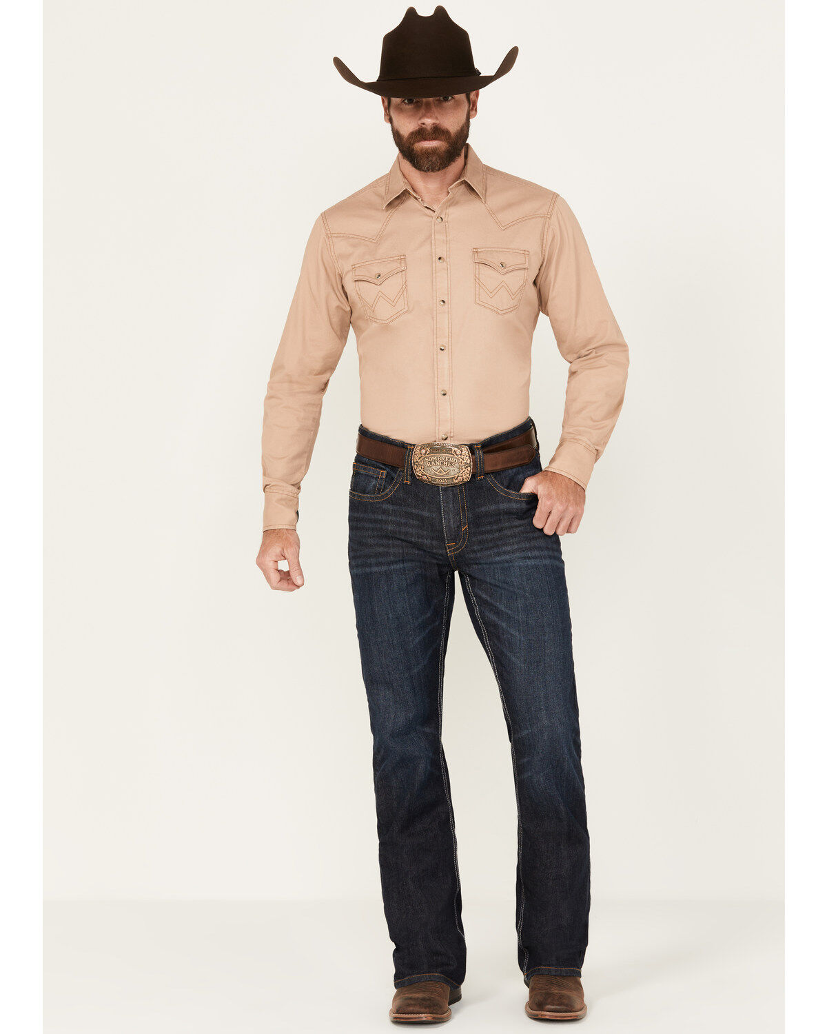 Cody James Men's Night Hawk Dark Wash Slim Bootcut Stretch Denim Jeans
