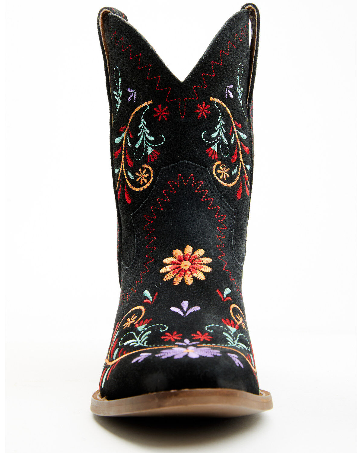 Dingo Women's Sugar Bug Suede Fashion Booties - Round Toe