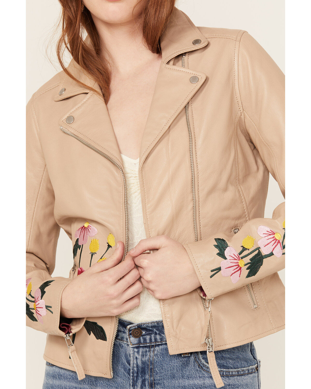 Mauritius Leather Women's Peonie Leather Jacket