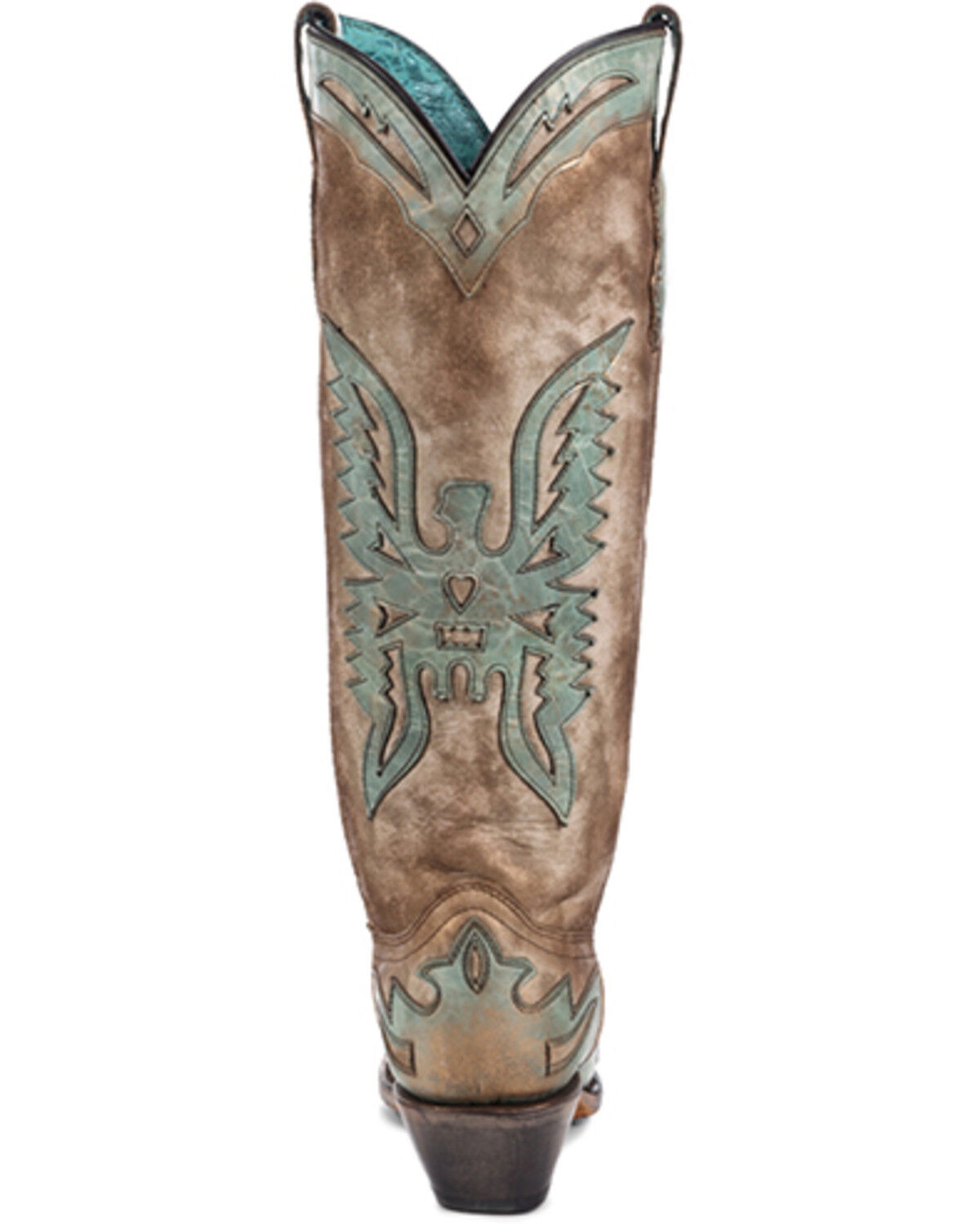 Corral Women's Eagle Overlay Tall Western Boots - Snip Toe