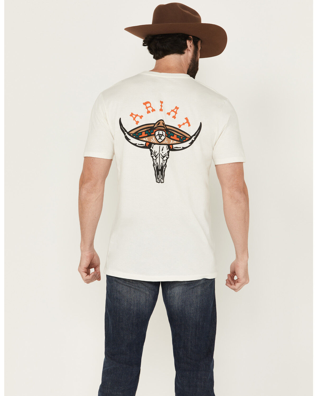 Ariat Men's Mexicali Steerhead Short Sleeve Graphic T-Shirt