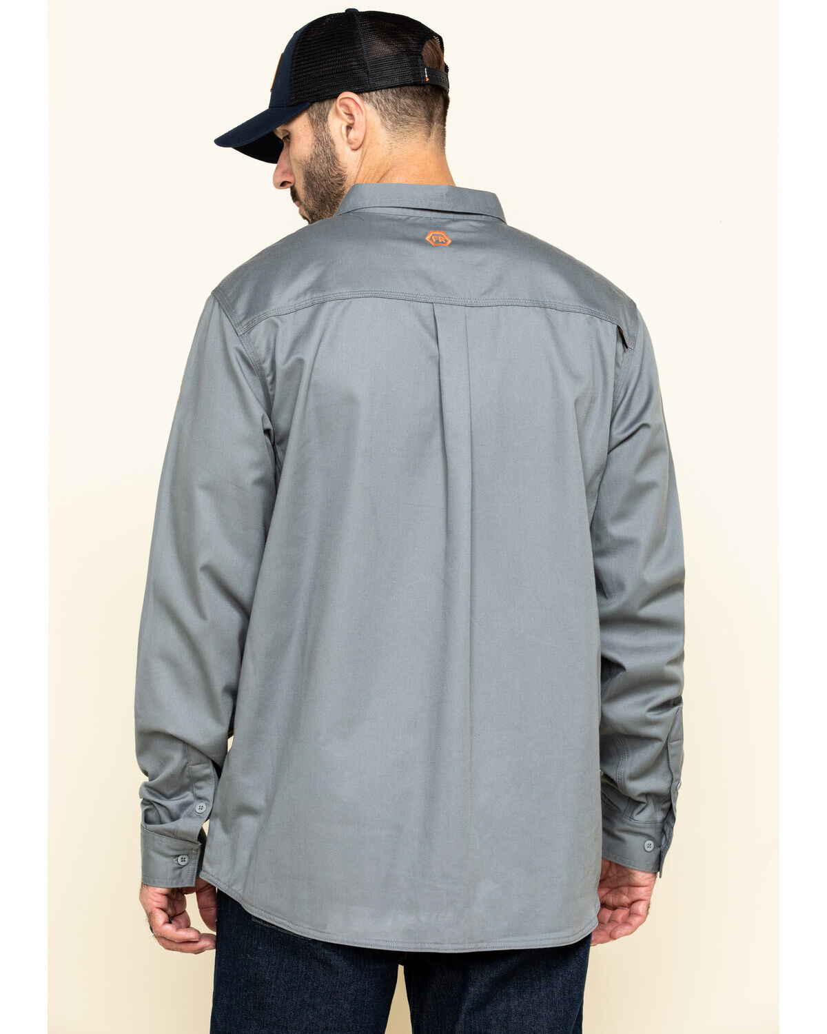 Hawx Men's FR Long Sleeve Woven Work Shirt