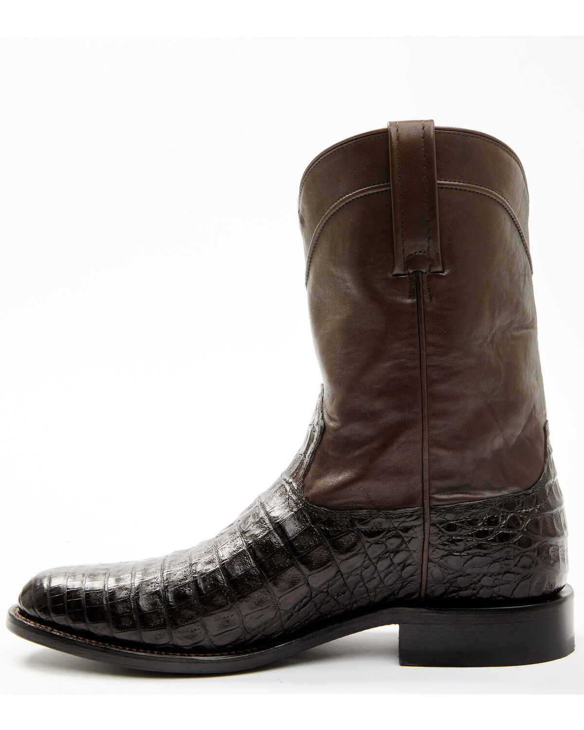 Cody James Black 1978® Men's Carmen Exotic Caiman Belly Roper Boots - Round Toe