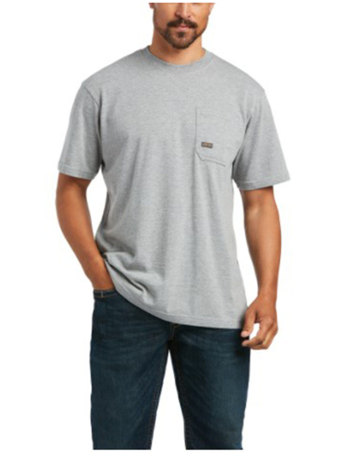 Ariat Men's Rebar Cotton Strong Mexico Pride Graphic Short Sleeve Work T-Shirt