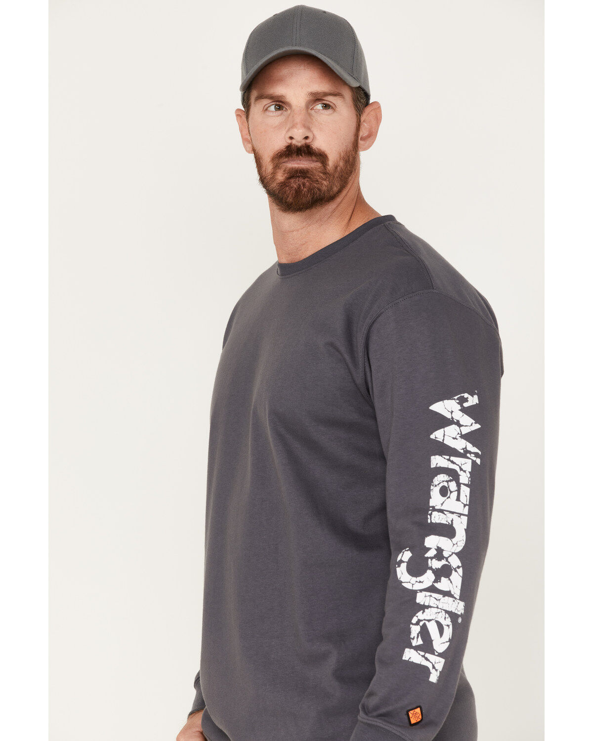 Wrangler Men's FR Logo Graphic Long Sleeve T-Shirt