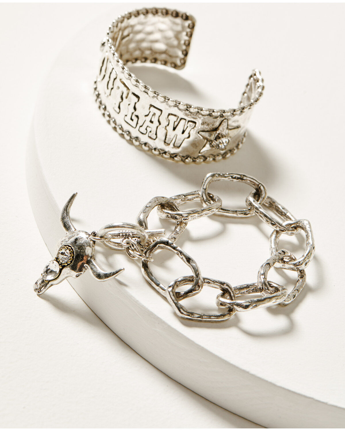 Idyllwind Women's Tyndale Outlaw Cuff Bracelet Set - 2 Piece