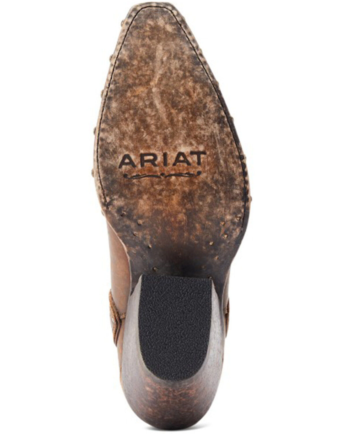 Ariat Women's Greenly Distressed Studded Booties - Snip Toe