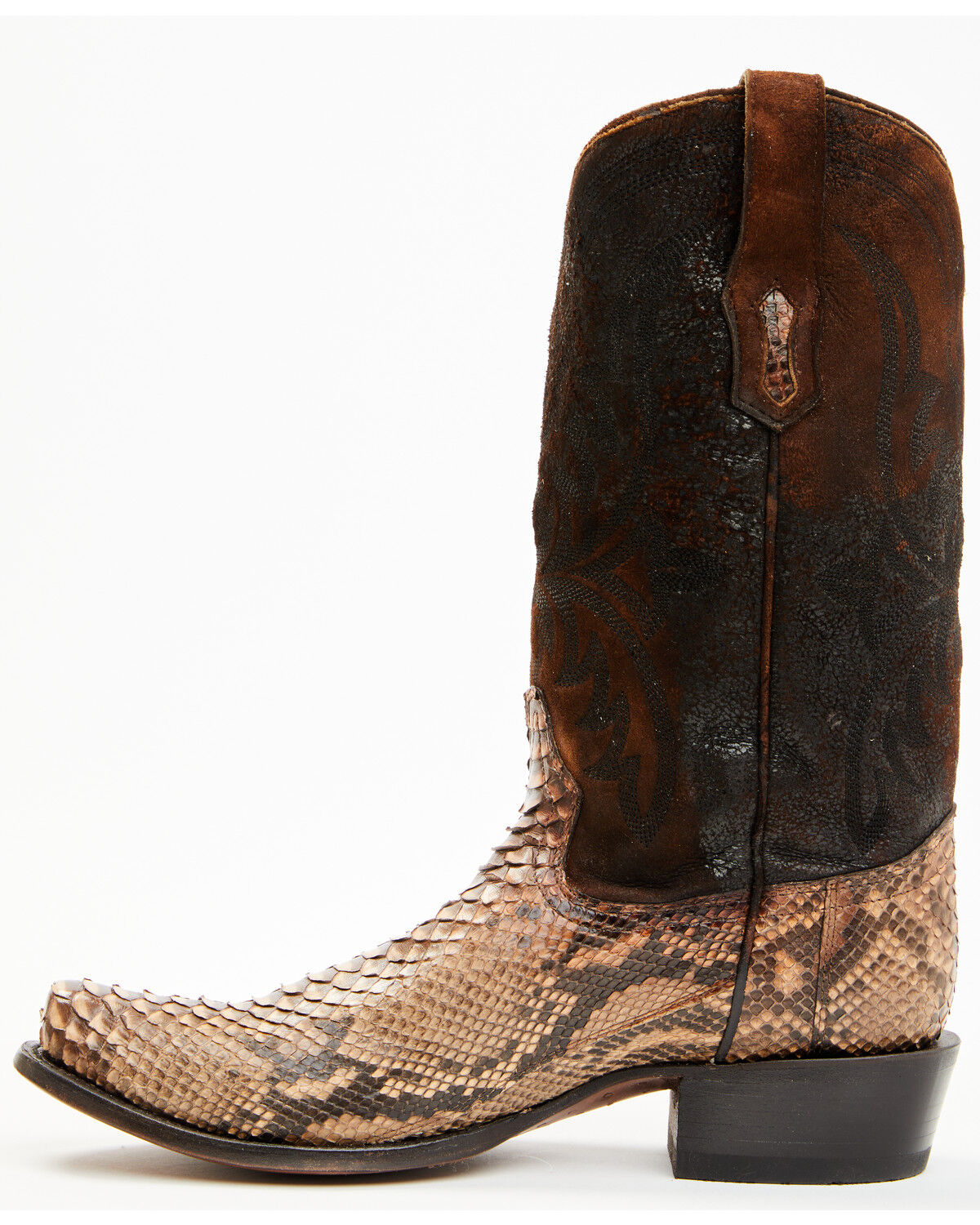 Corral Men's Exotic Python Western Boots - Square Toe