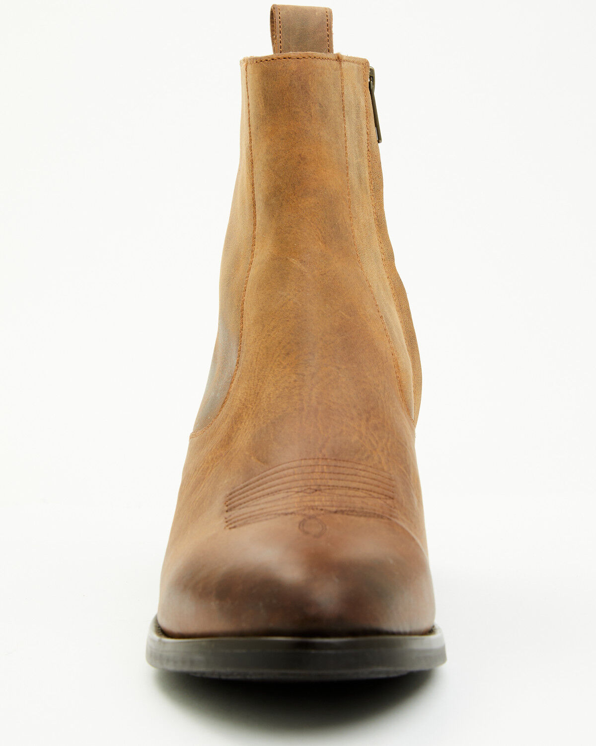 Cody James Men's Larsen Western Ankle Boots - Round Toe