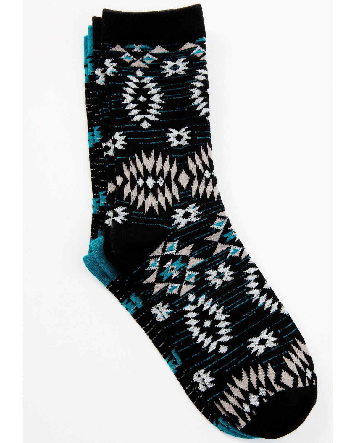 Shyanne Women's Marled Southwestern 2-Pack Socks