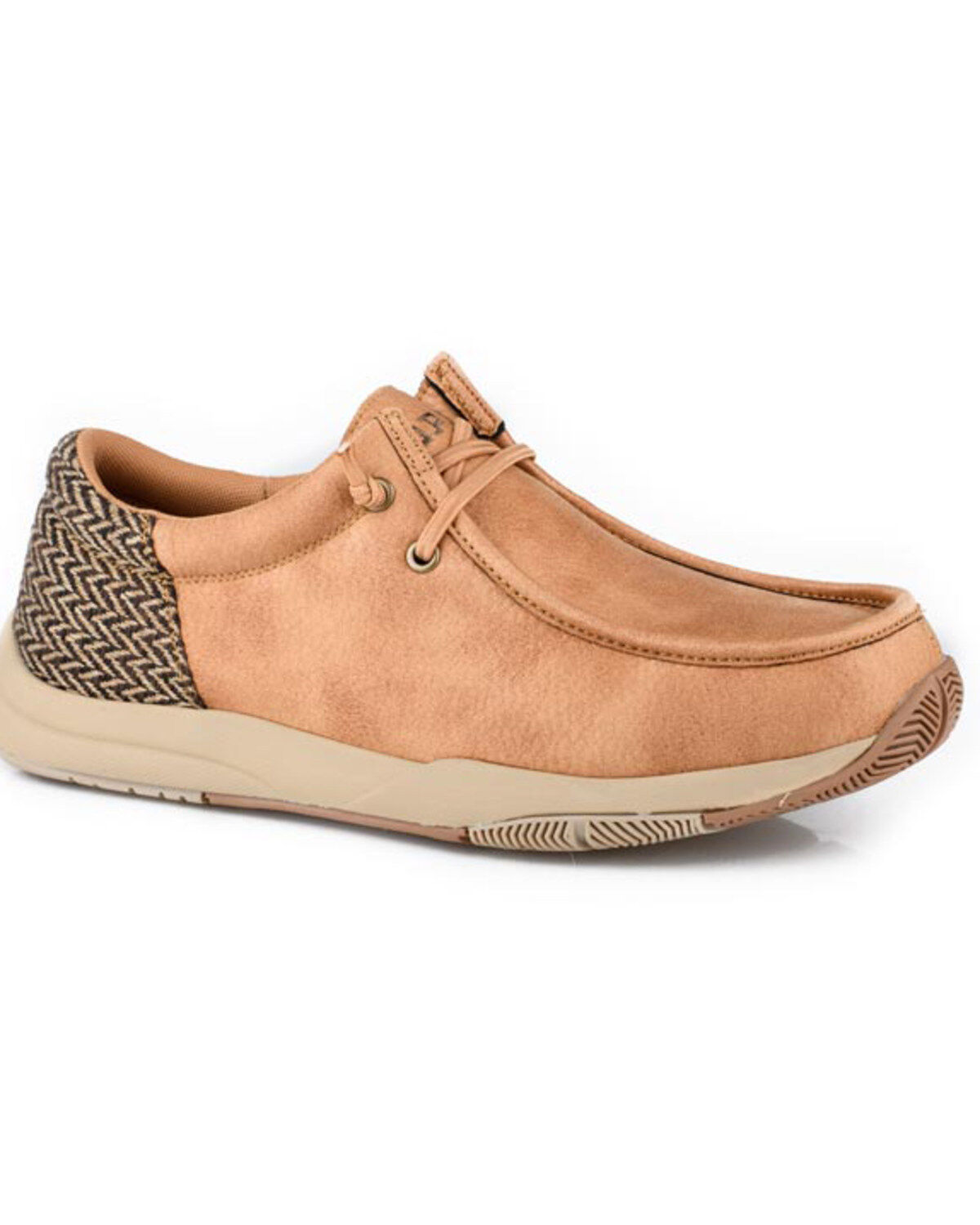 Roper Men's Clearcut Low Casual Shoes - Moc Toe