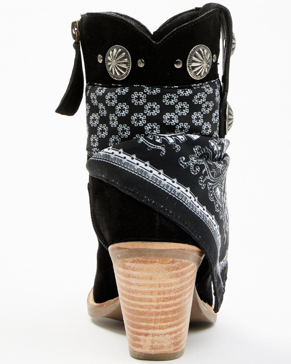 Dingo Women's Suede Bandida Western Booties - Round Toe