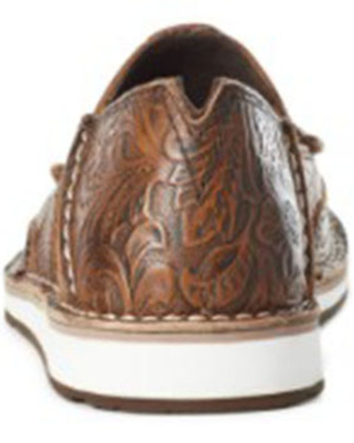 Ariat Women's Floral Embossed Cruiser Shoes - Moc Toe