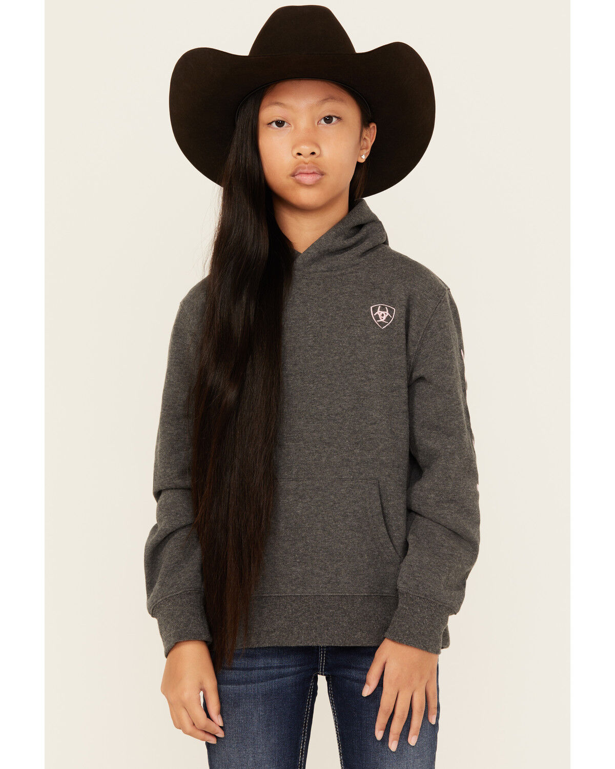 Ariat Girls' Boot Barn Exclusive Logo Hoodie