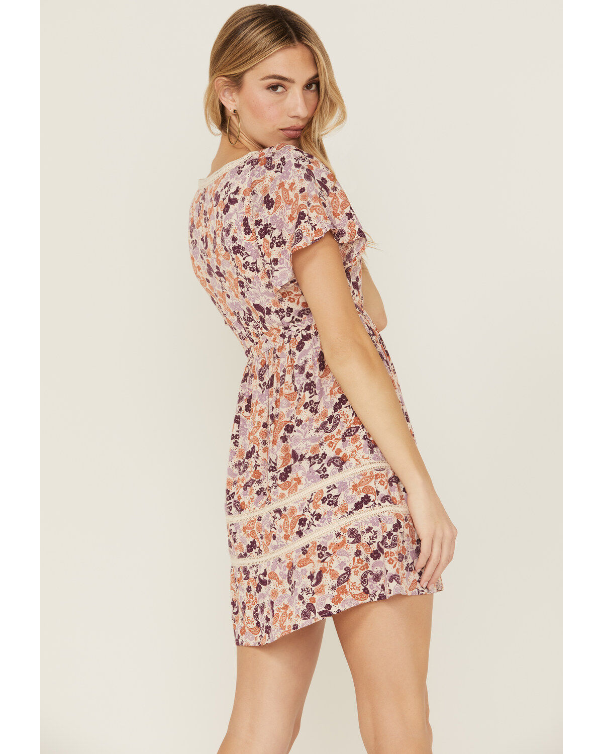 Idyllwind Women's Blossom Court Floral Mini Dress