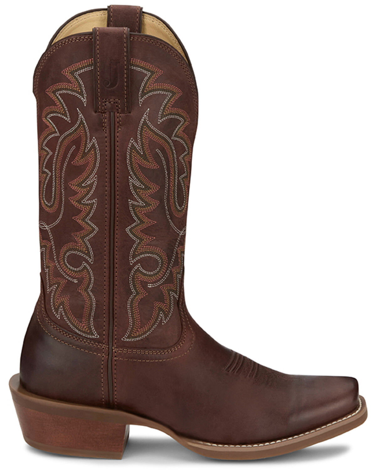 Justin Men's Cowboy Town Bay Western Boots - Square Toe