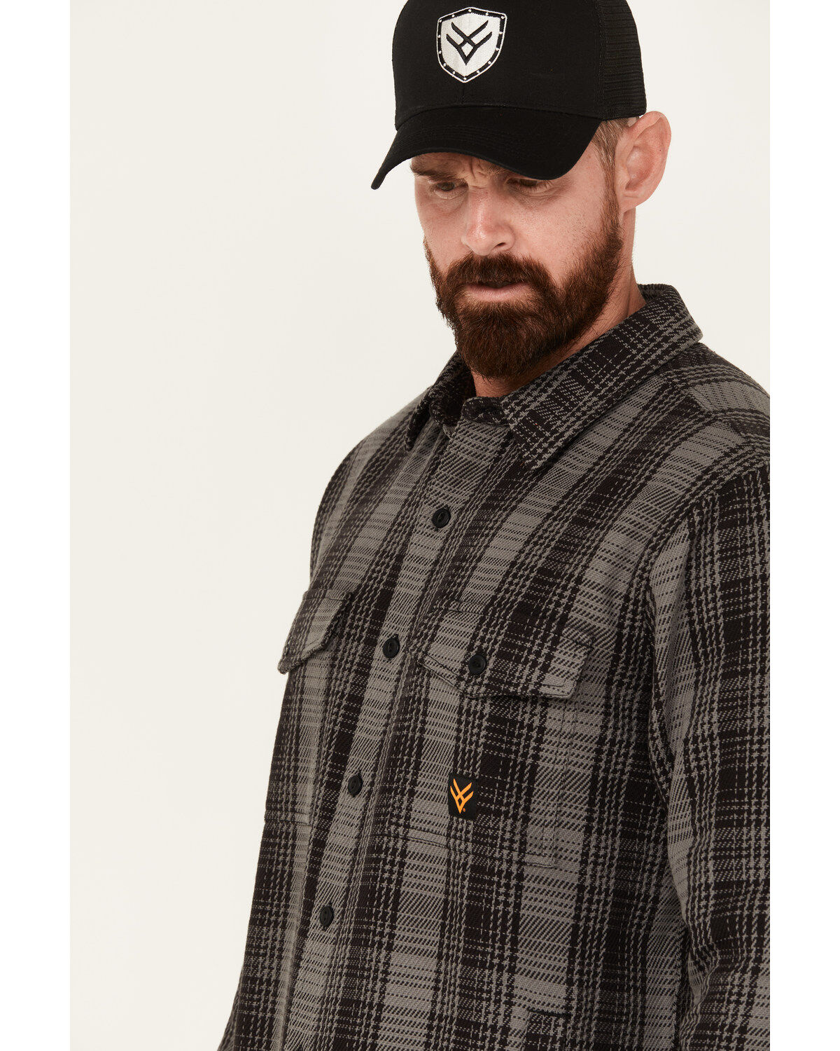 Hawx Men's Brawny Flannel Work Shirt