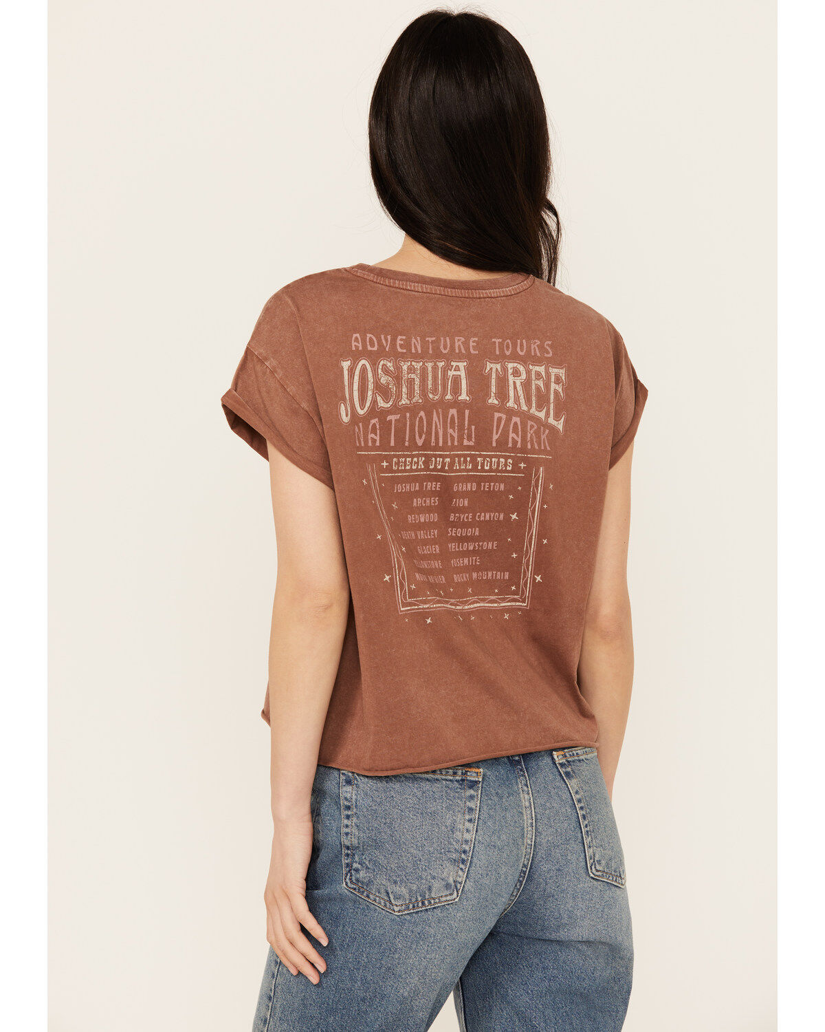 Cleo + Wolf Women's Brittany Joshua Tree Short Sleeve Graphic Tee
