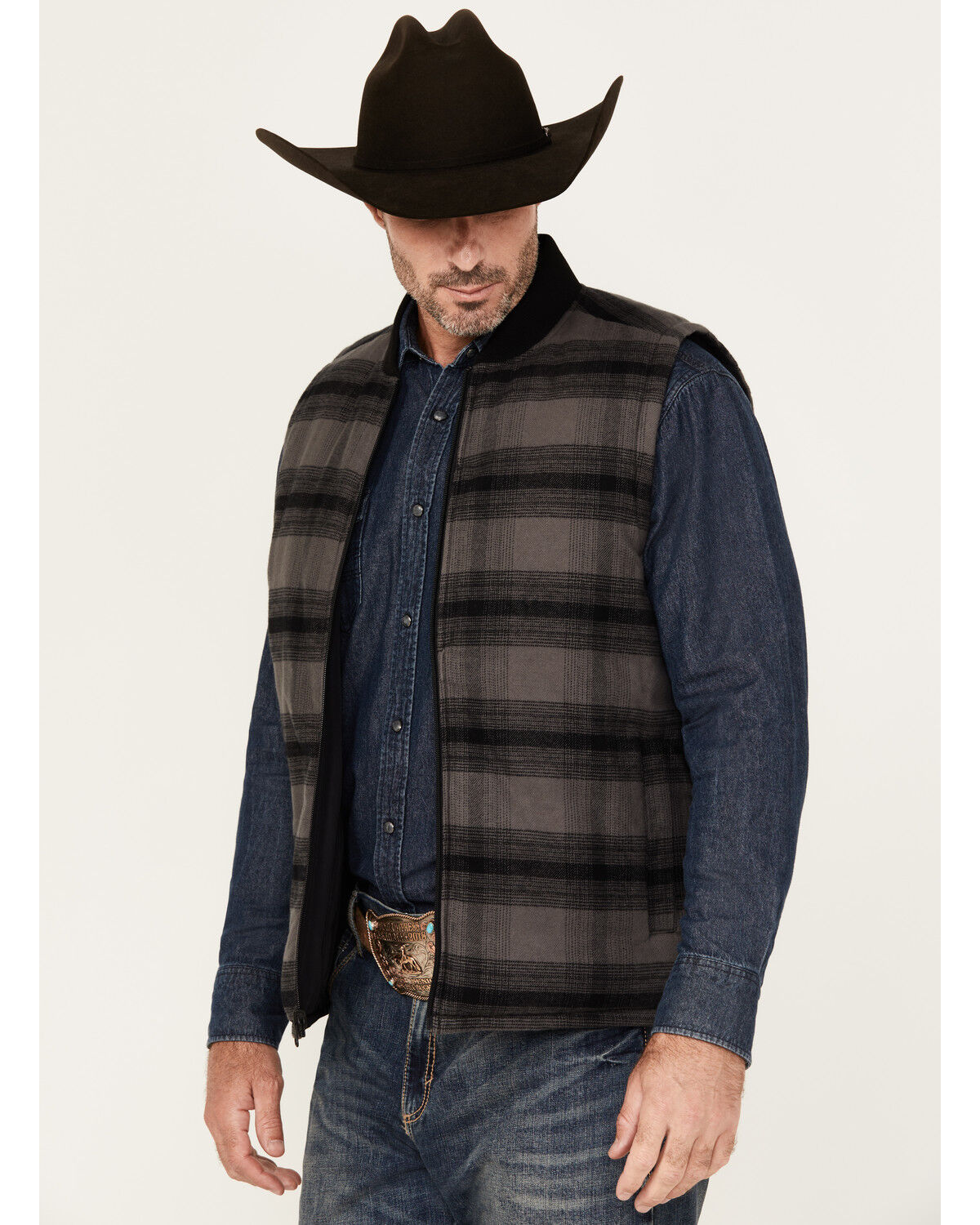 Brothers and Sons Men's Rudd Reversible Puffer Vest