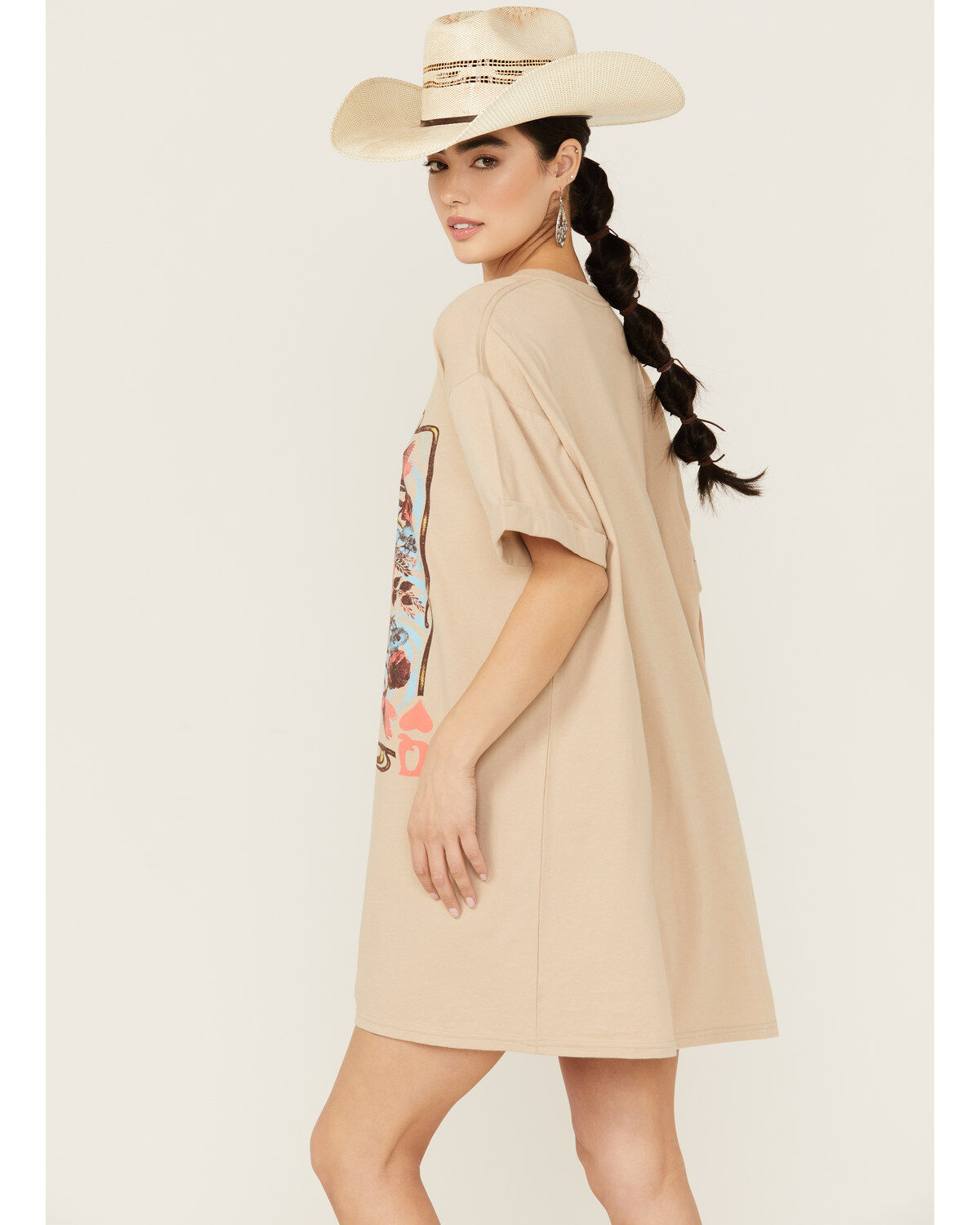 Girl Dangerous Women's Sun Queen T-Shirt Mini Dress