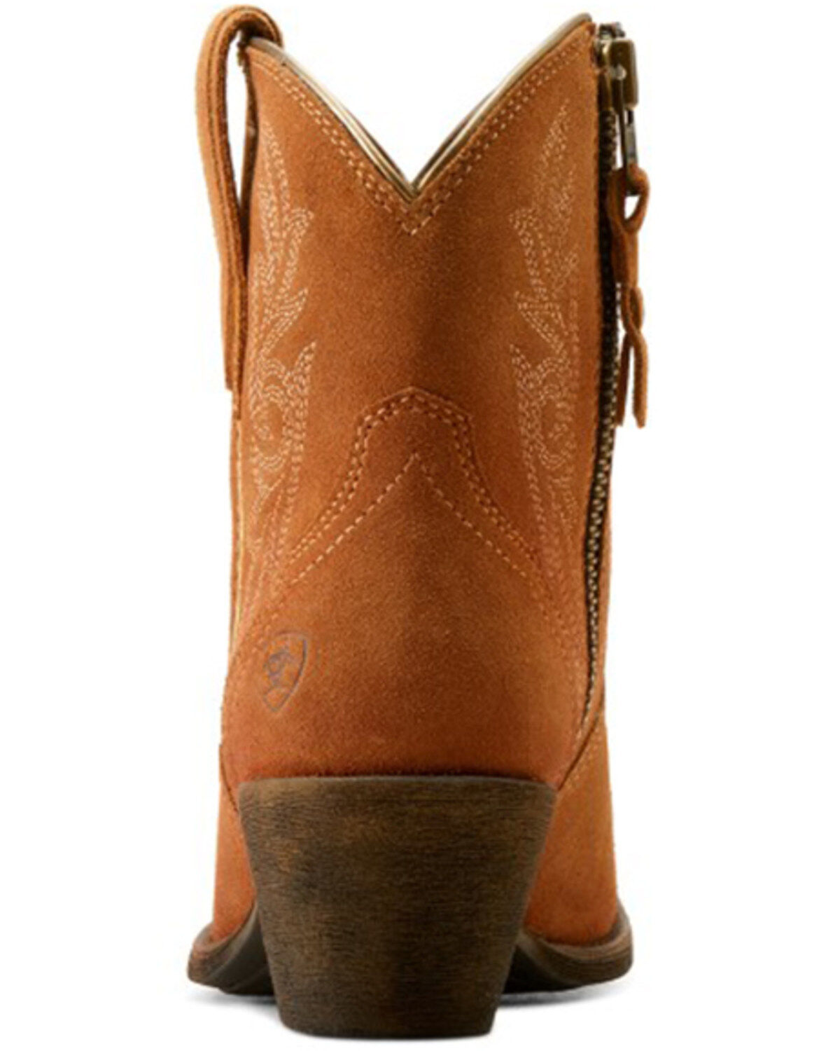 Ariat Women's Harlan Suede Western Booties - Round Toe