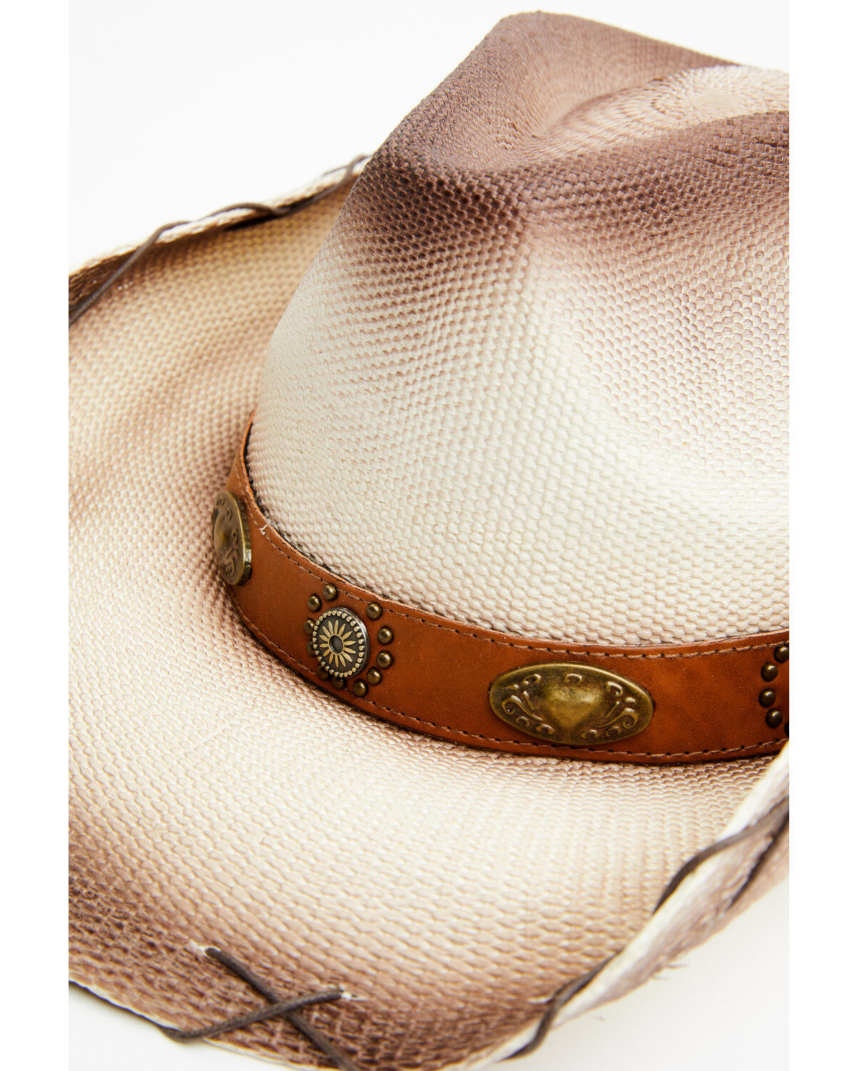 Cody James Men's Ulysses Concho Straw Cowboy Hat