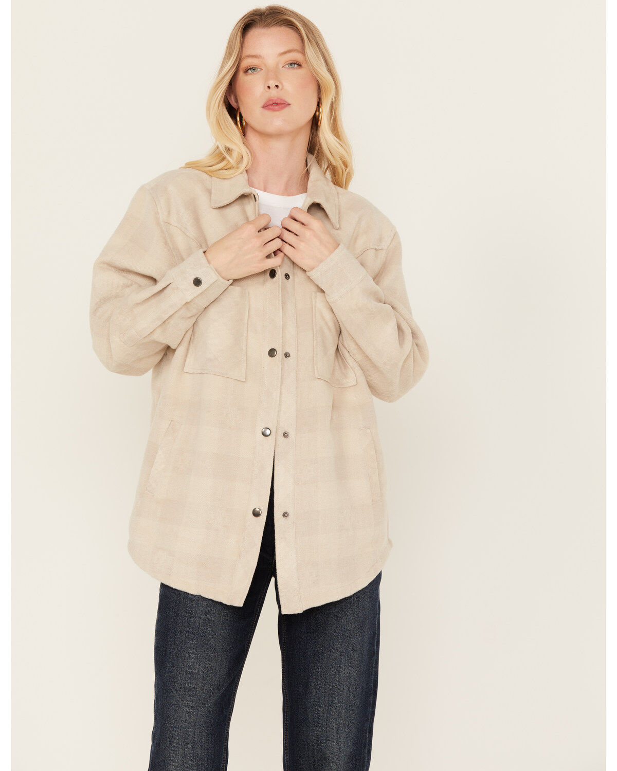 Rock & Roll Denim Women's Western Shacket