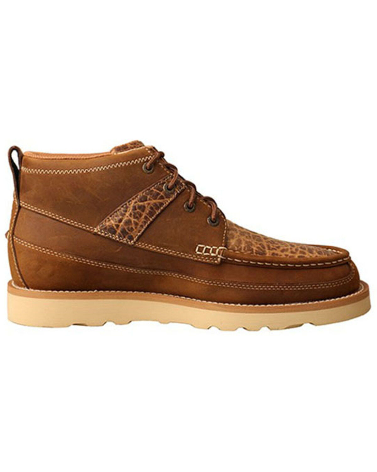 Twisted X Men's 4" Wedge Sole Boots - Moc Toe