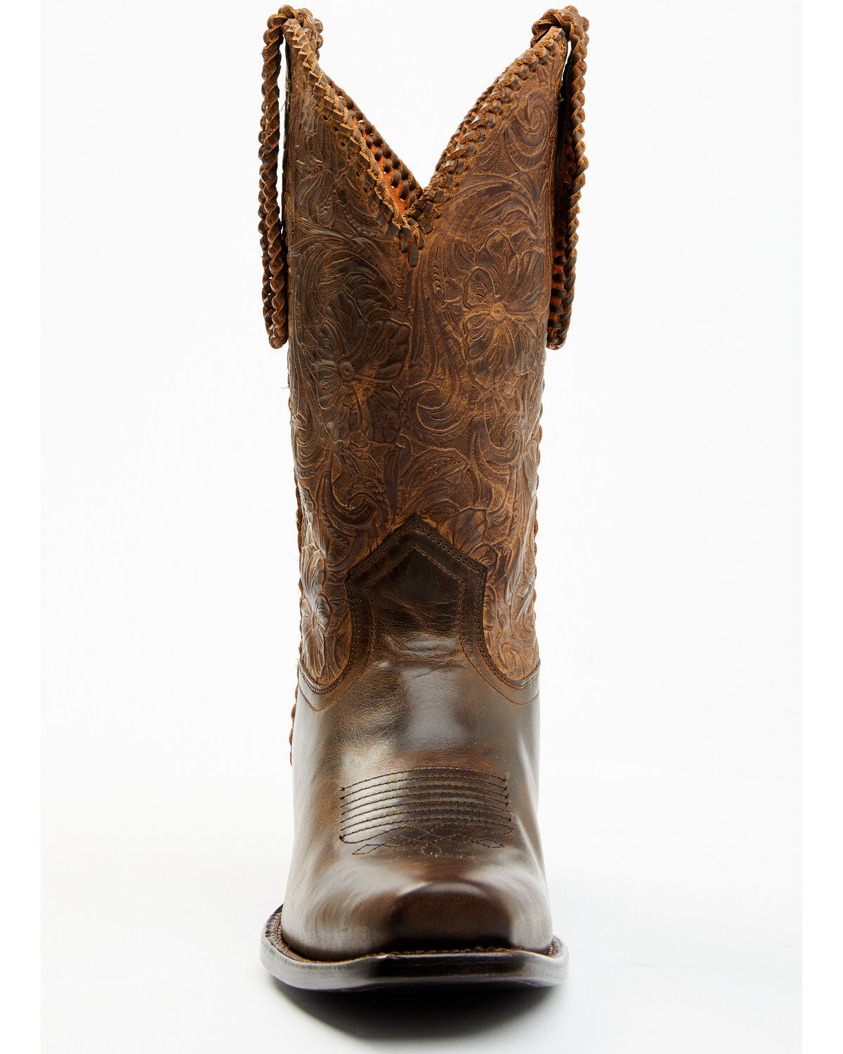 Moonshine Spirit Men's Pancho Tooled Western Boots - Square Toe