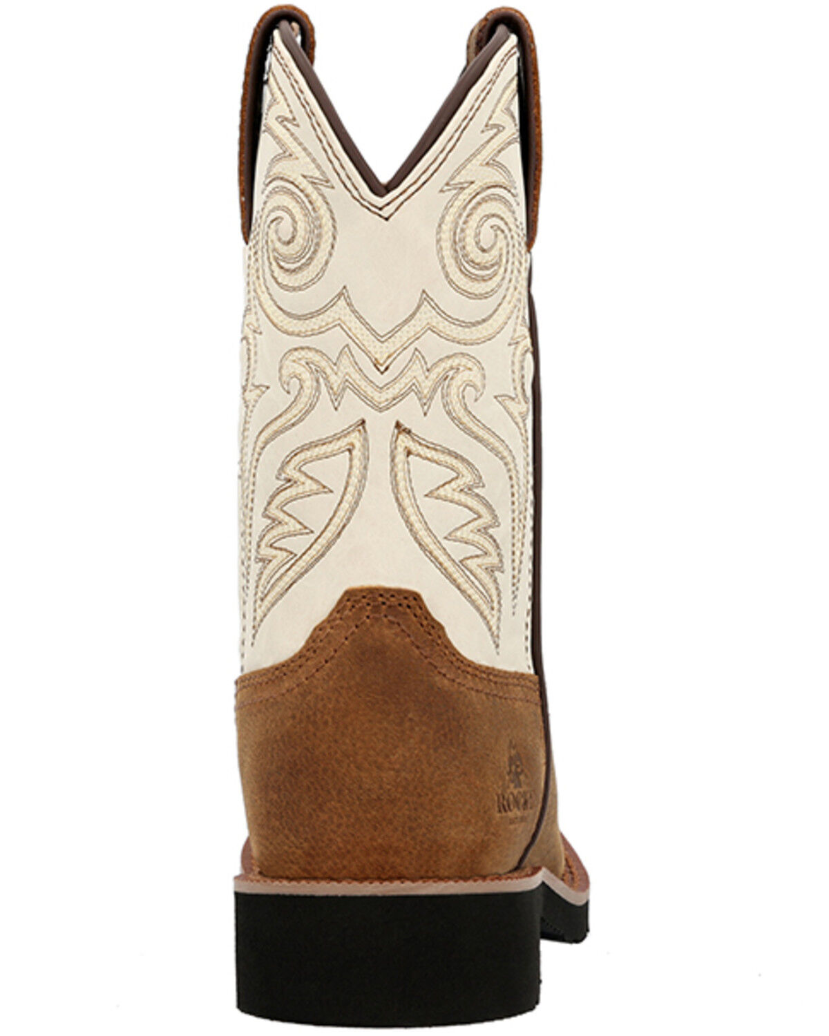 Rocky Boys' Monocrepe Western Boots - Broad Square Toe