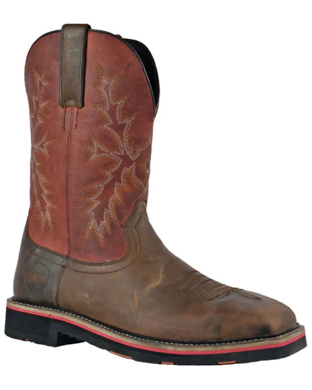 Hoss Men's Landon 11" Wellington Western Work Boots - Composite Toe