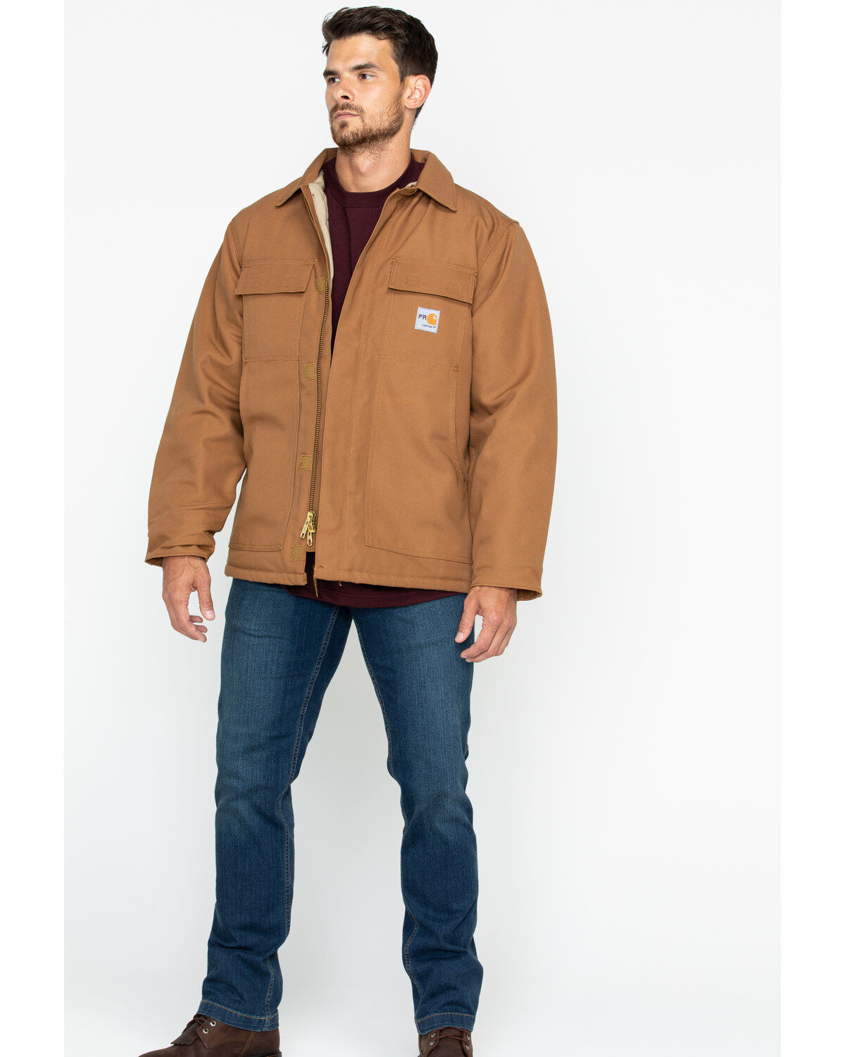 Carhartt Men's FR Duck Traditional Coat