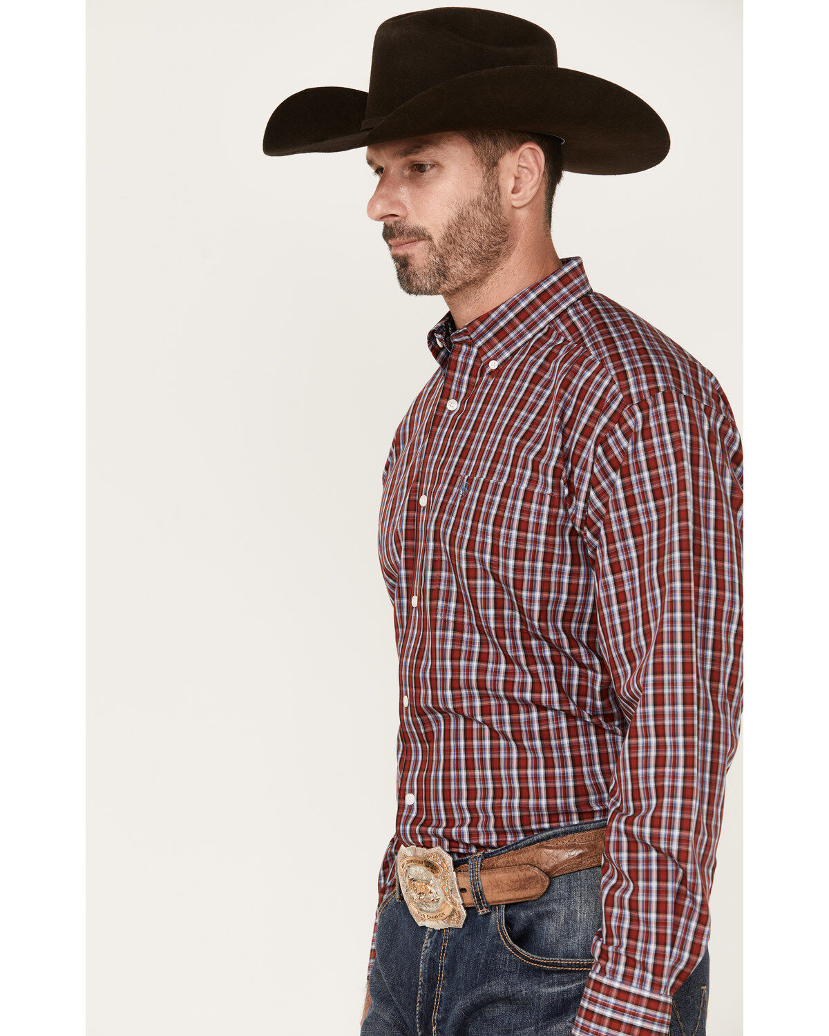 Ariat Men's Wrinkle Free Emilio Classic Fit Long Sleeve Button-Down Shirt