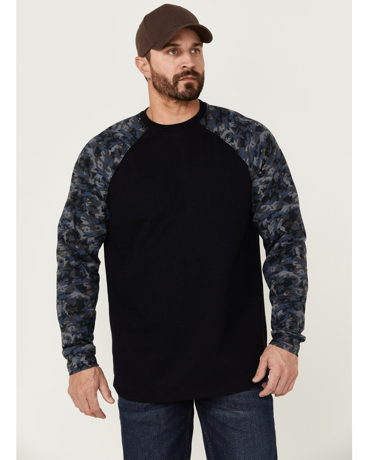 Cody James Men's FR Camo Long Sleeve Work T-Shirt