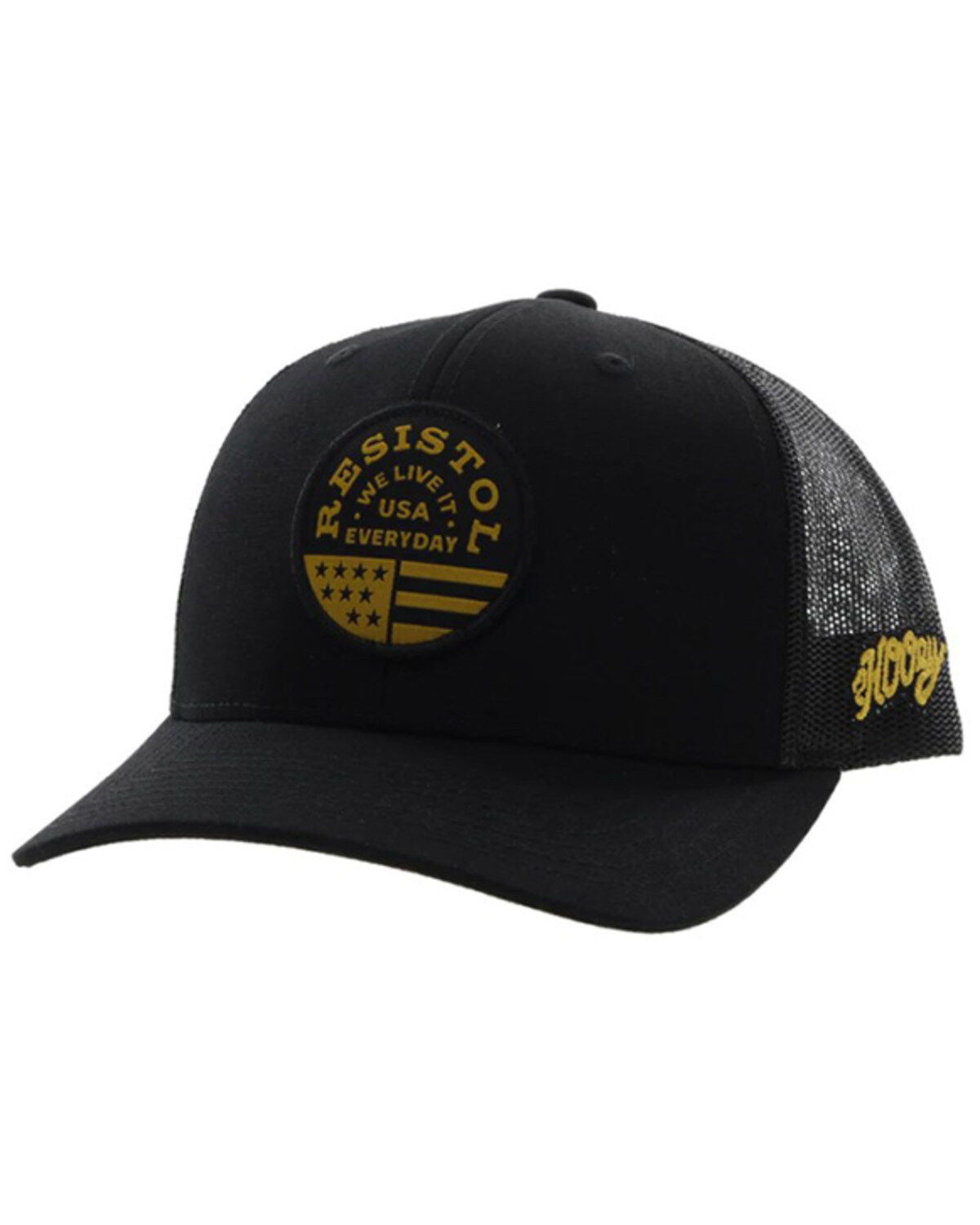 Hooey Men's Resistol Round Patch Trucker Cap