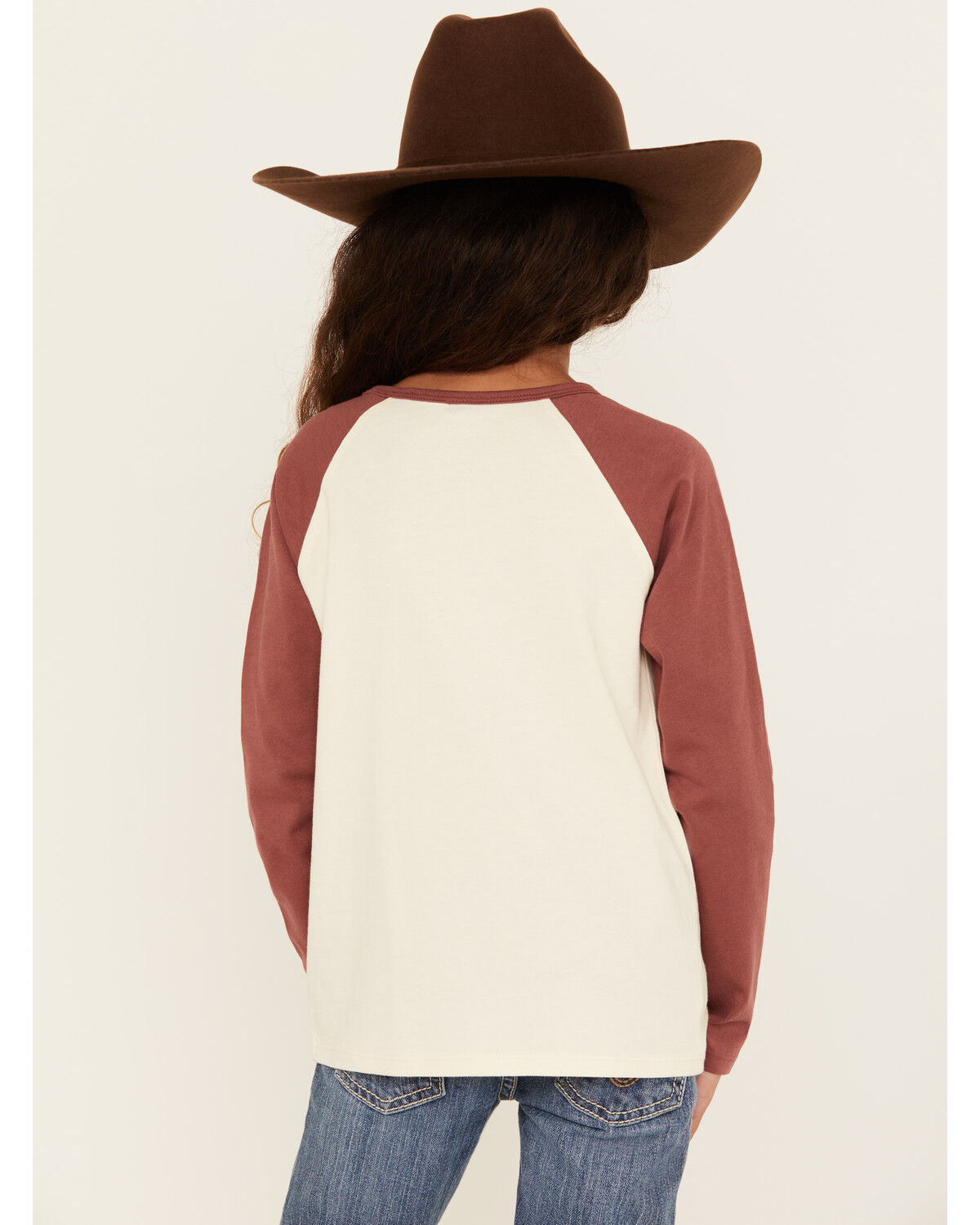 Wrangler Girls' Desert Logo Long Sleeve Graphic Shirt