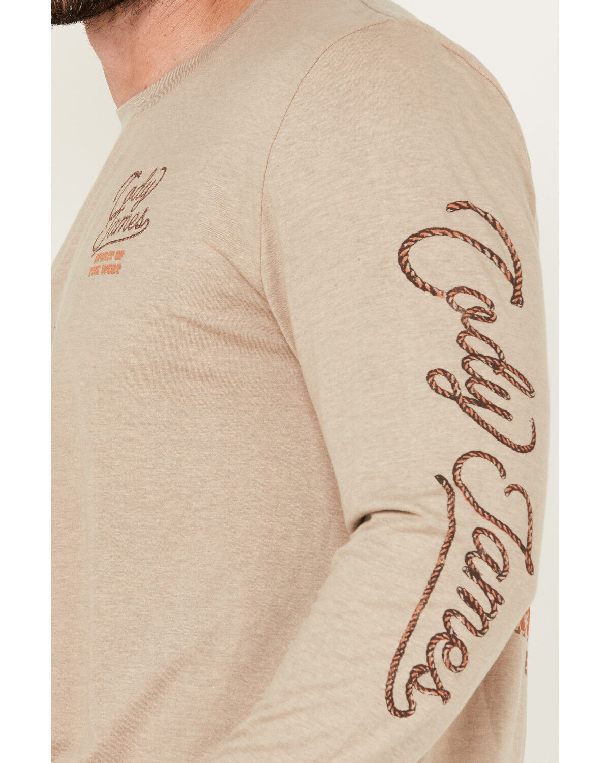 Cody James Men's Western Spirit Long Sleeve Graphic T-Shirt