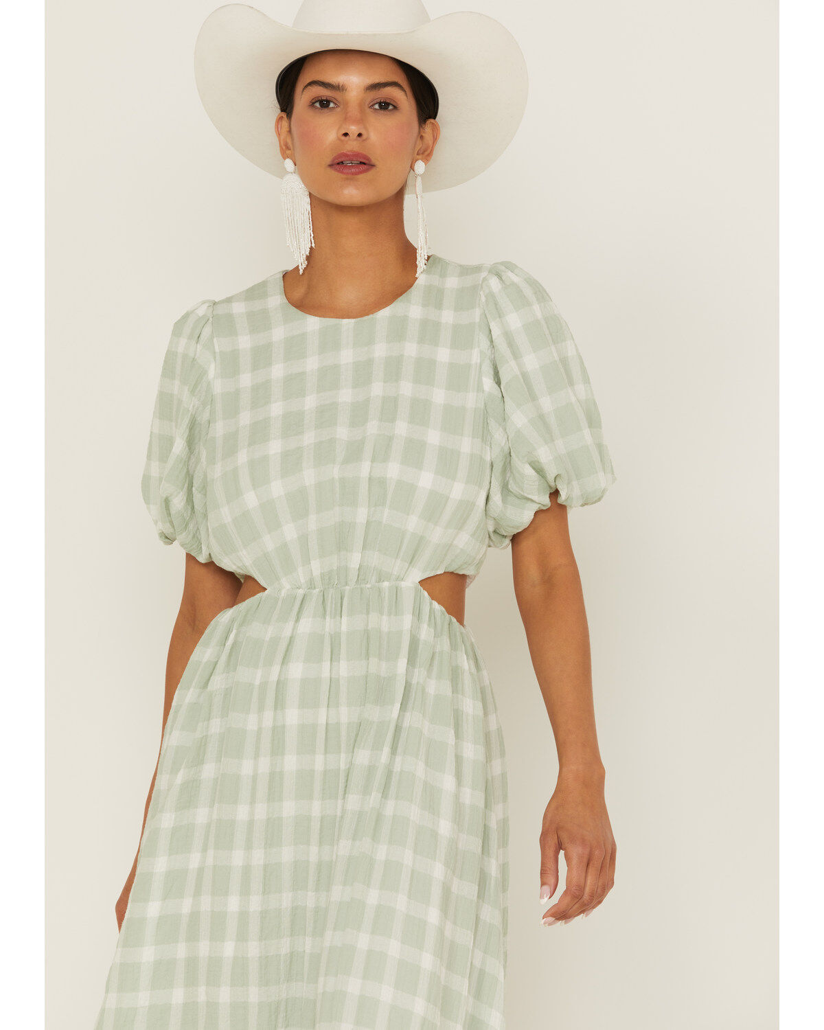 Show Me Your Mumu Women's Eloise Plaid Maxi Dress