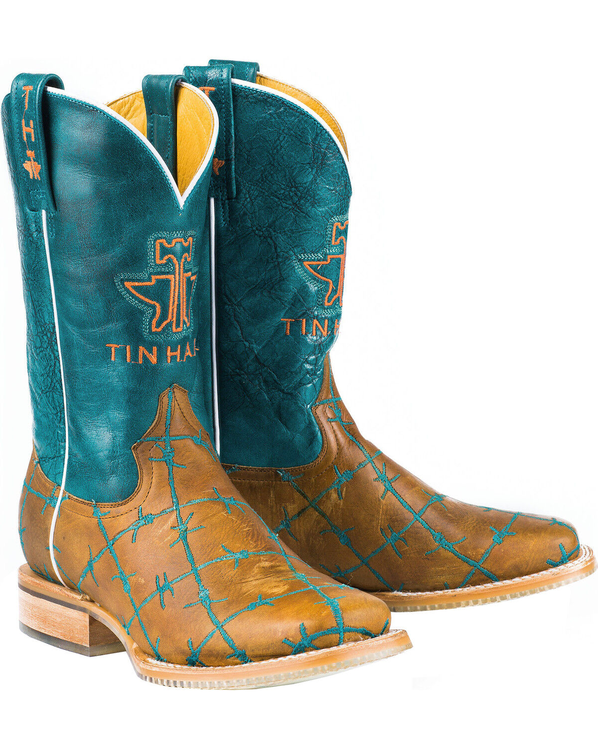 Tin Haul Women's Wild and Free Western Boots - Broad Square Toe