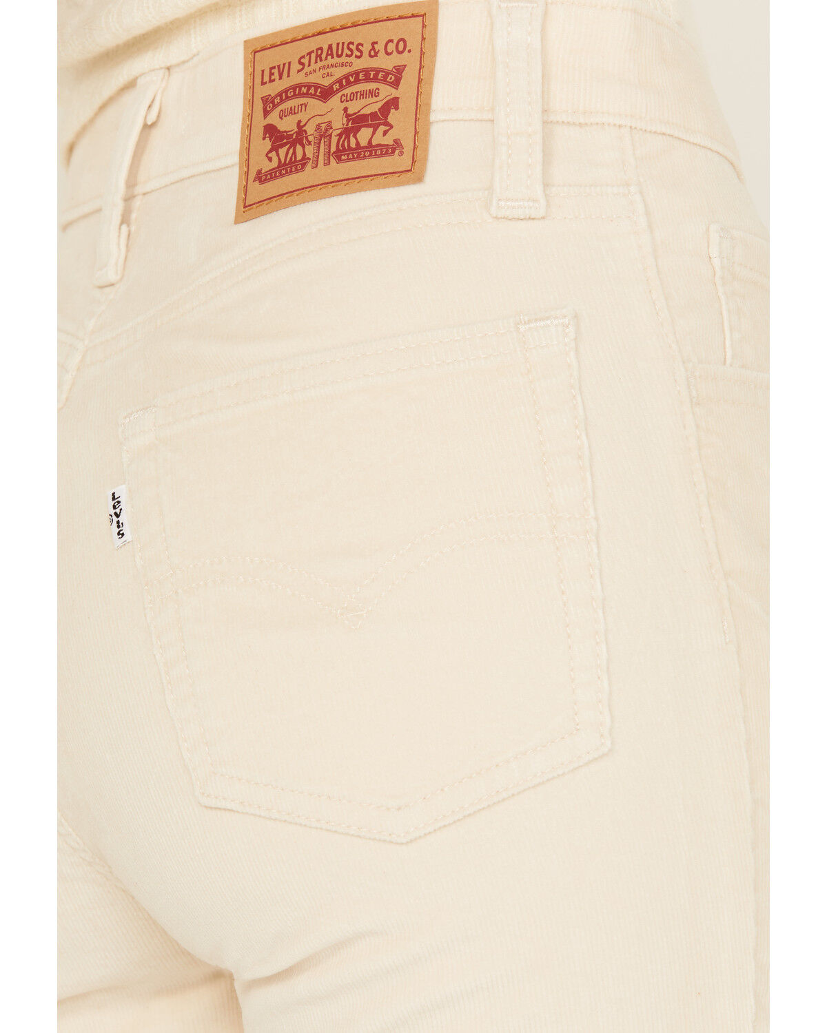 Levi's Women's High Rise 725 Corduroy Bootcut Stretch Jeans