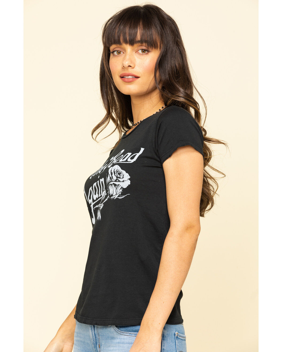 Bandit Brand Women's On The Road Again Graphic Short Sleeve Graphic Tee