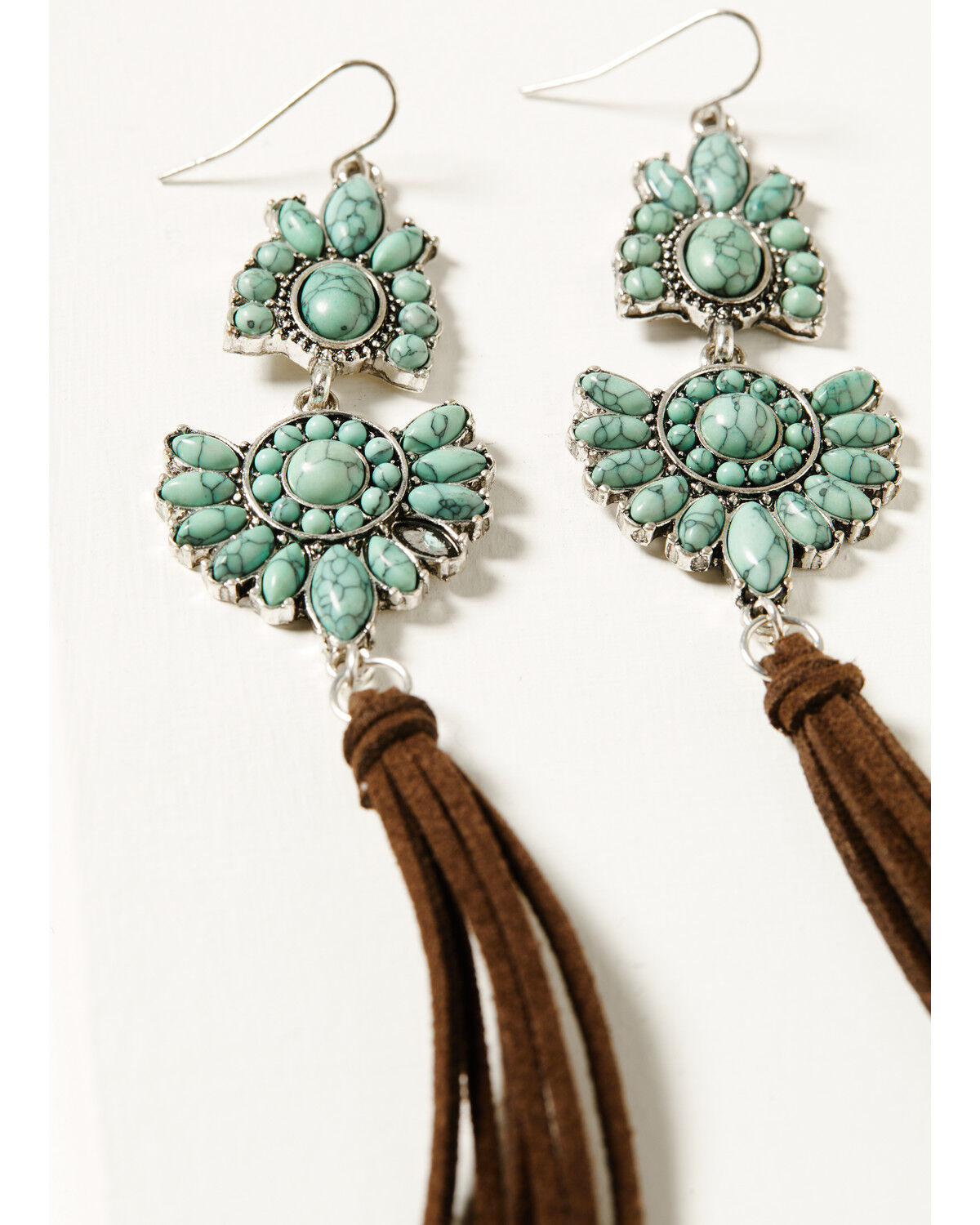 Shyanne Women's Antique Silver Tassel Earrings