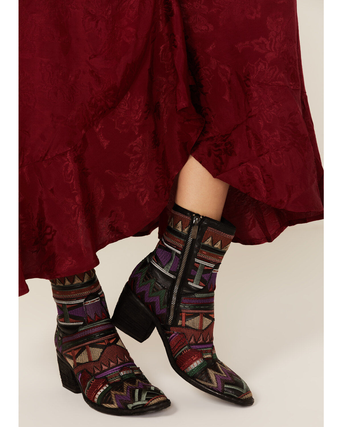 Marco Delli Women's Senegal Fashion Booties - Round Toe