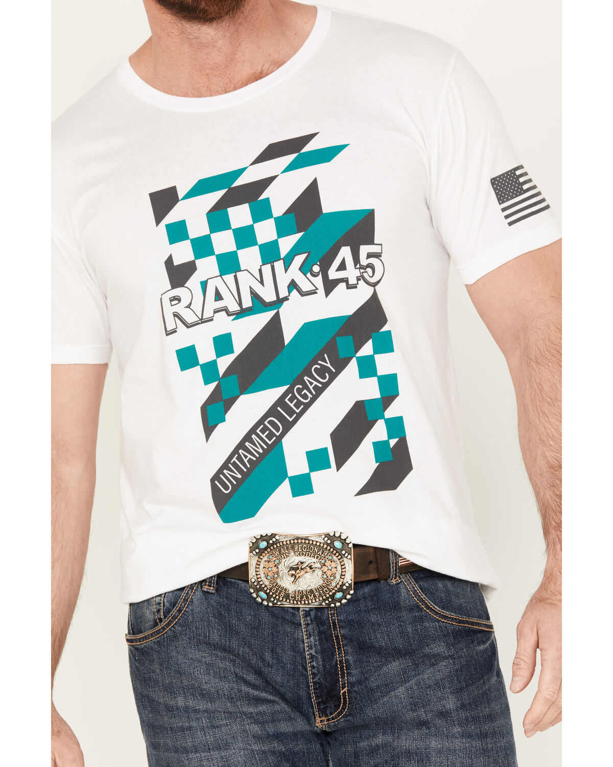 RANK 45&reg; Men's Logo Graphic Short Sleeve T-Shirt
