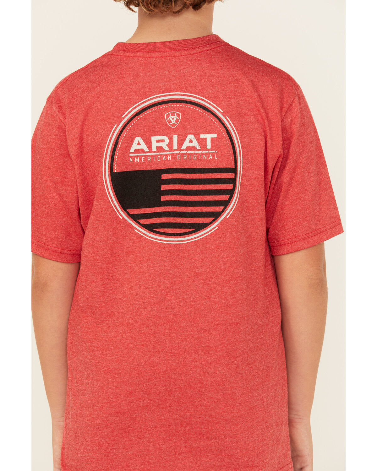 Ariat Boys' Flag Scope Logo Short Sleeve Graphic T-Shirt