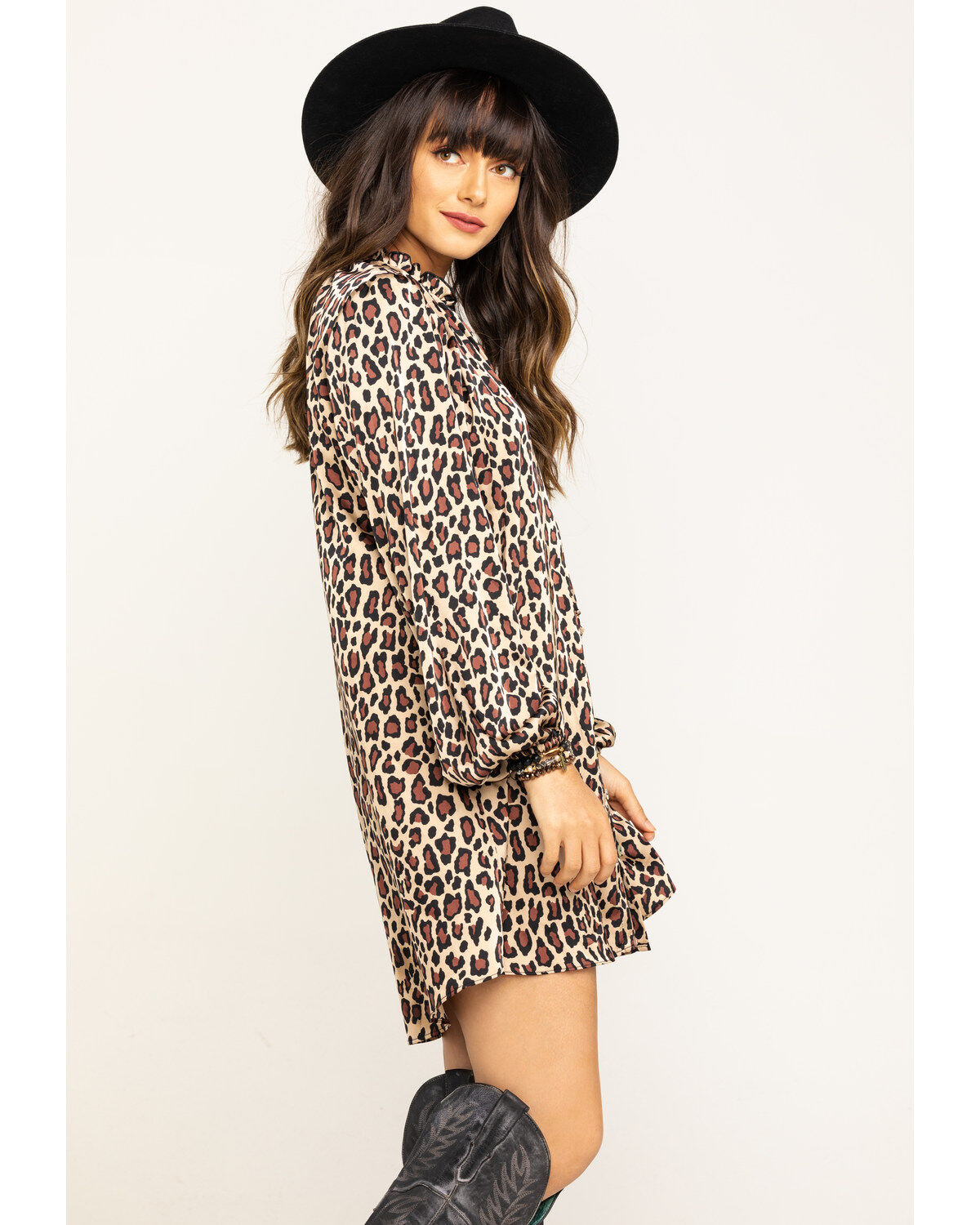 Show Me Your Mumu Women's McKenna Cheetah Fever Mini Dress