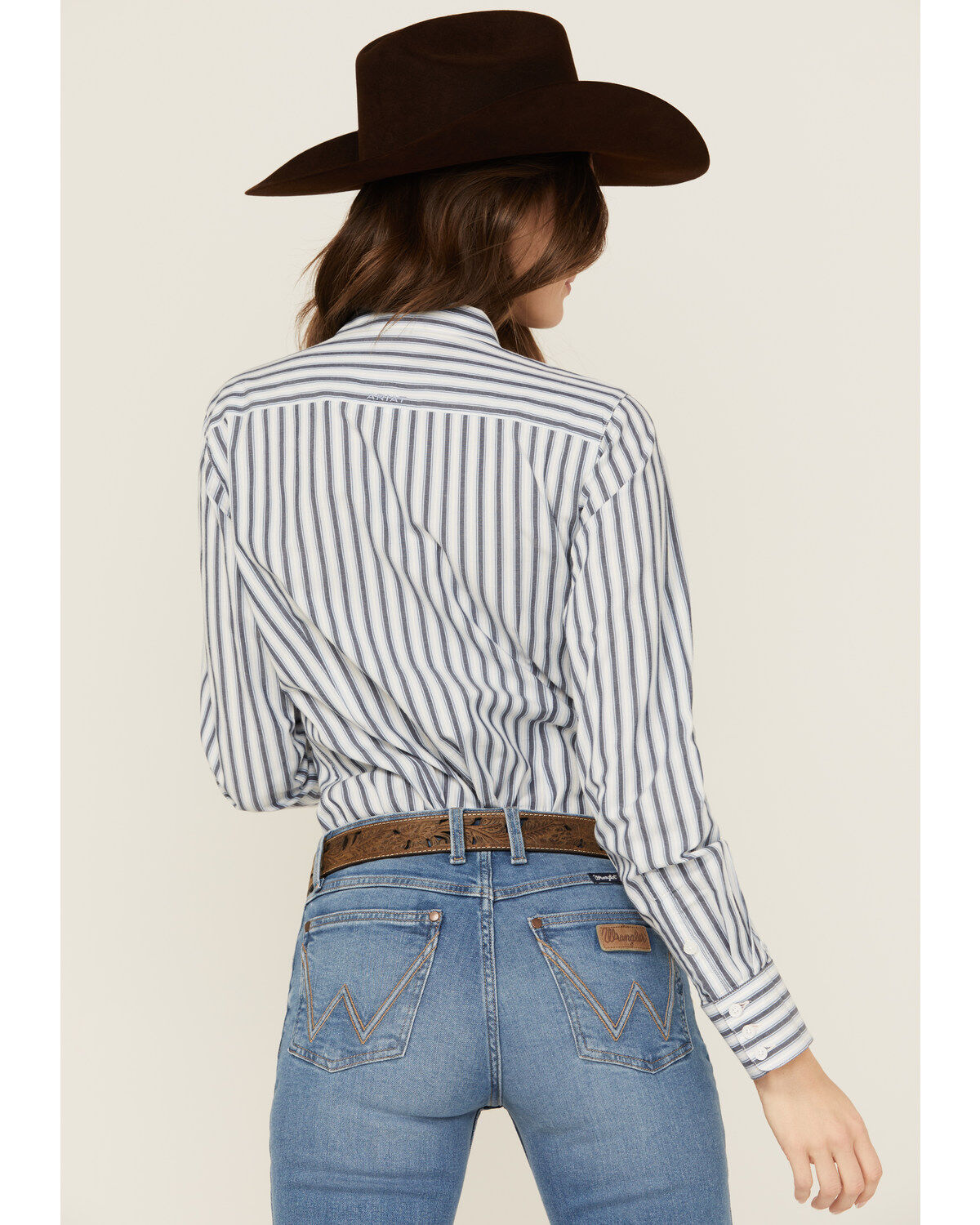 Ariat Women's Kirby Striped Long Sleeve Button-Down Stretch Western Shirt