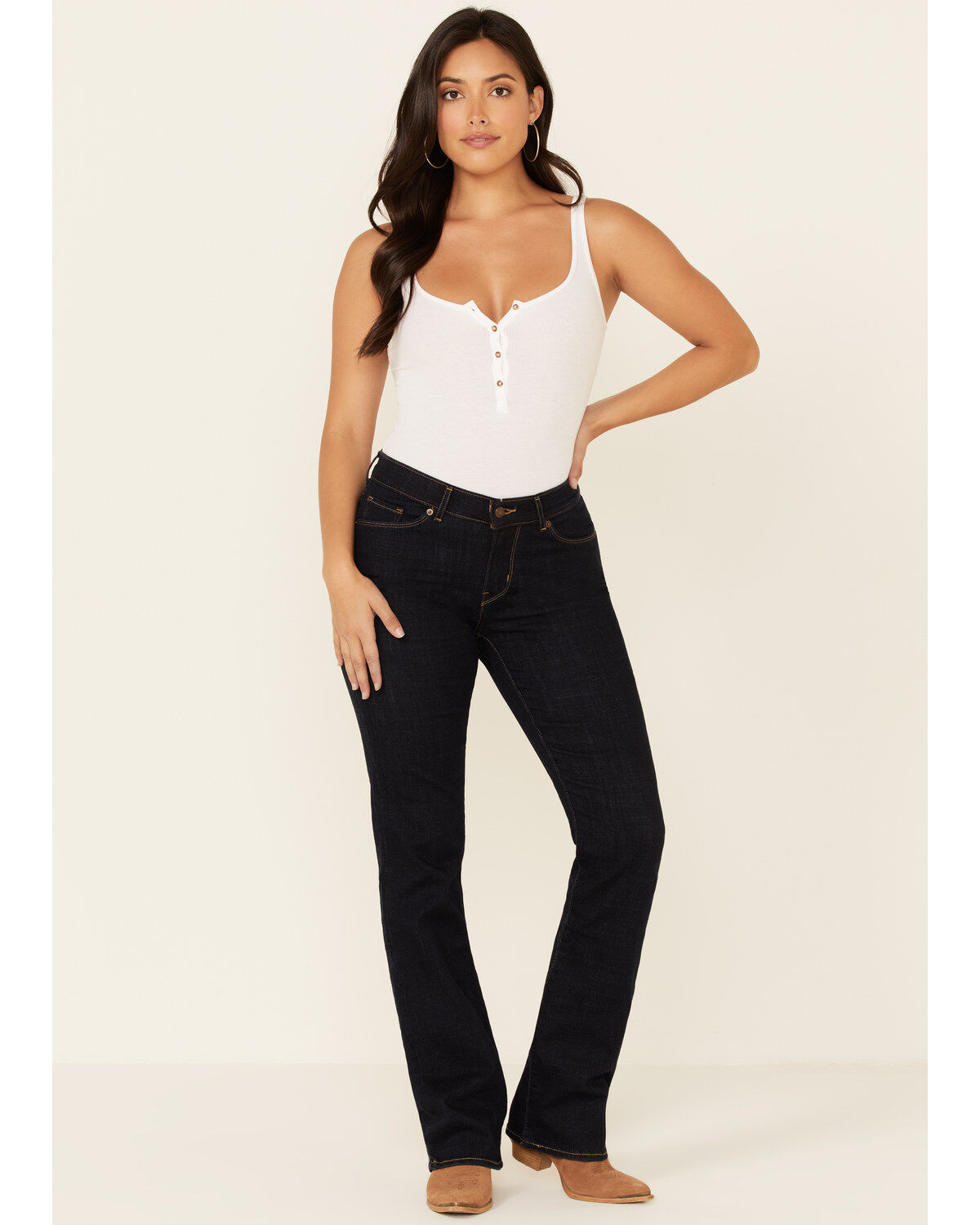 Levi's Women's Dark Wash Classic Bootcut Jeans