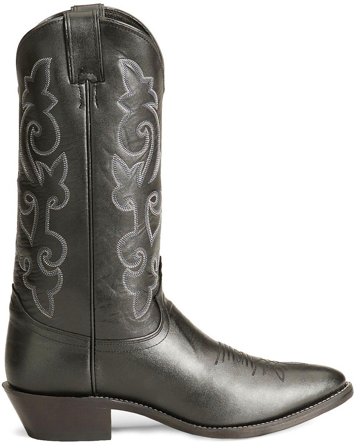 Justin Men's London Calfskin Western Boots - Round Toe