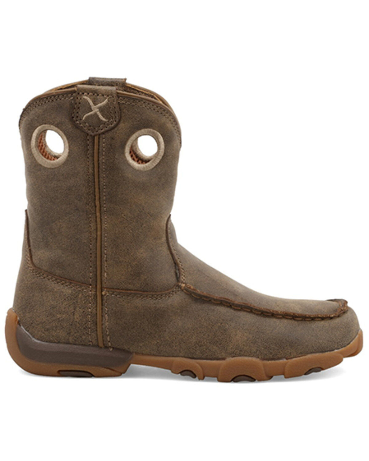 Twisted X Boys' Driving Moc Boots - Moc Toe